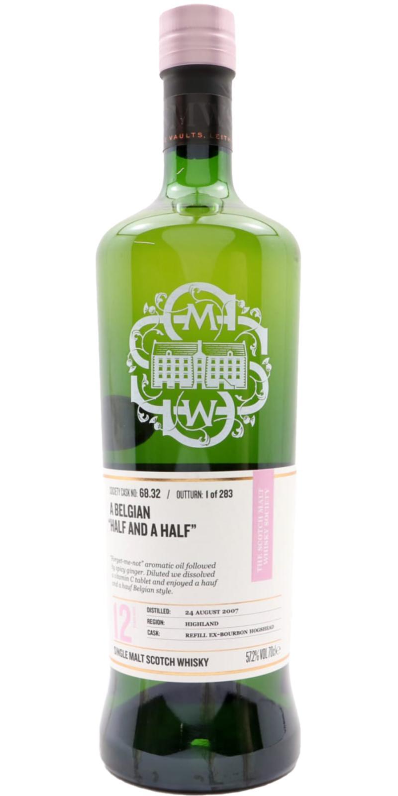 Blair Athol 2007 SMWS 68.32 A Belgian "half and a half"