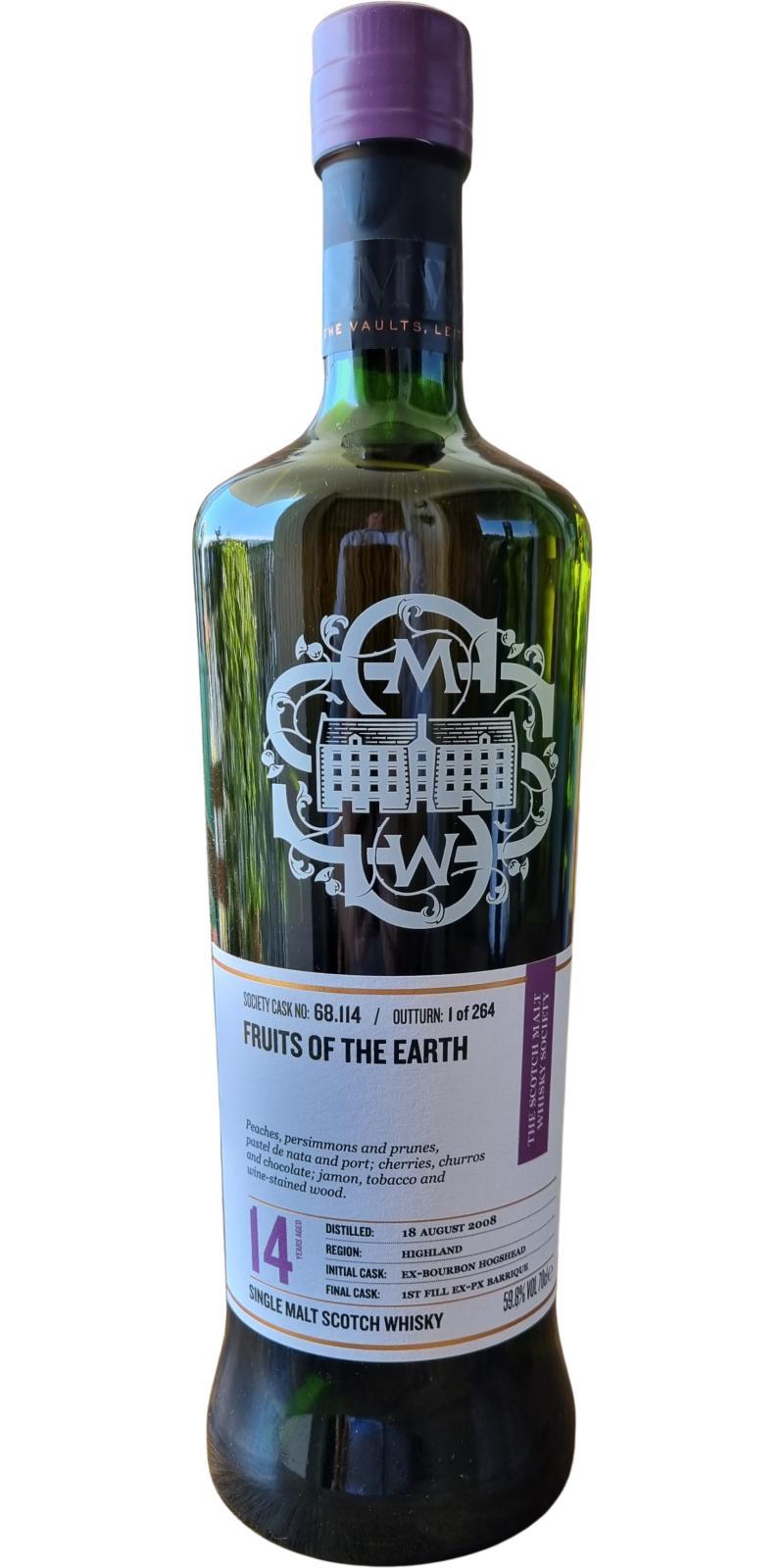 Blair Athol 2008 SMWS 68.114 Fruits of the earth