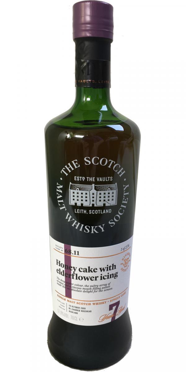 Blair Athol 2009 SMWS 68.11 Honey cake with elderflower icing