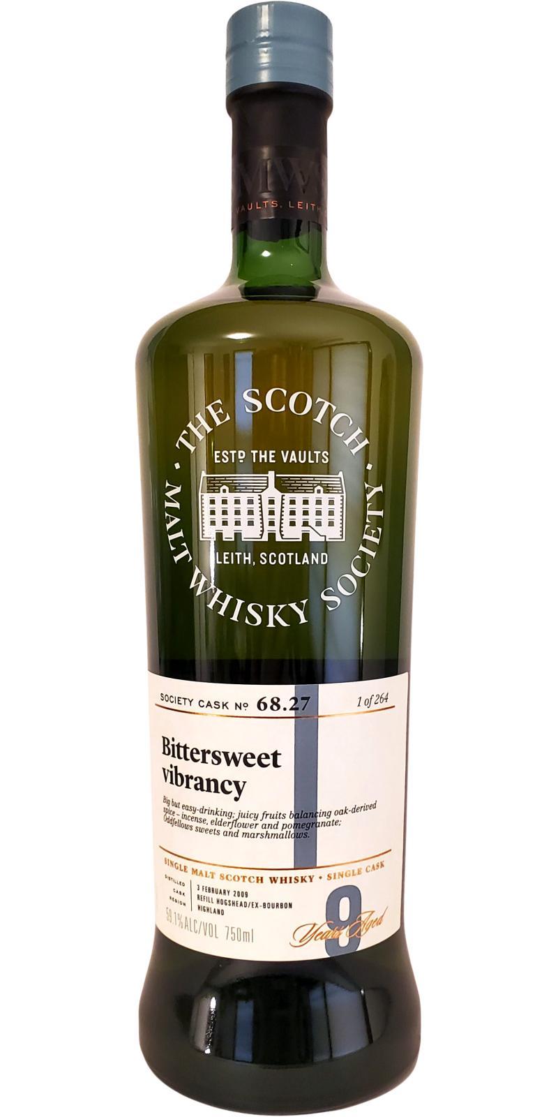 Blair Athol 2009 SMWS 68.27 Bittersweet vibrancy