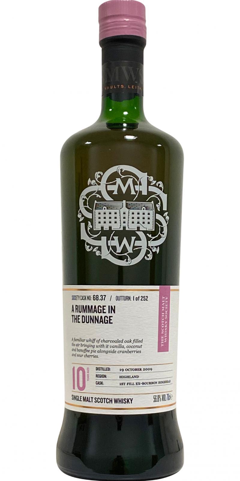 Blair Athol 2009 SMWS 68.37 A rummage in the dunnage
