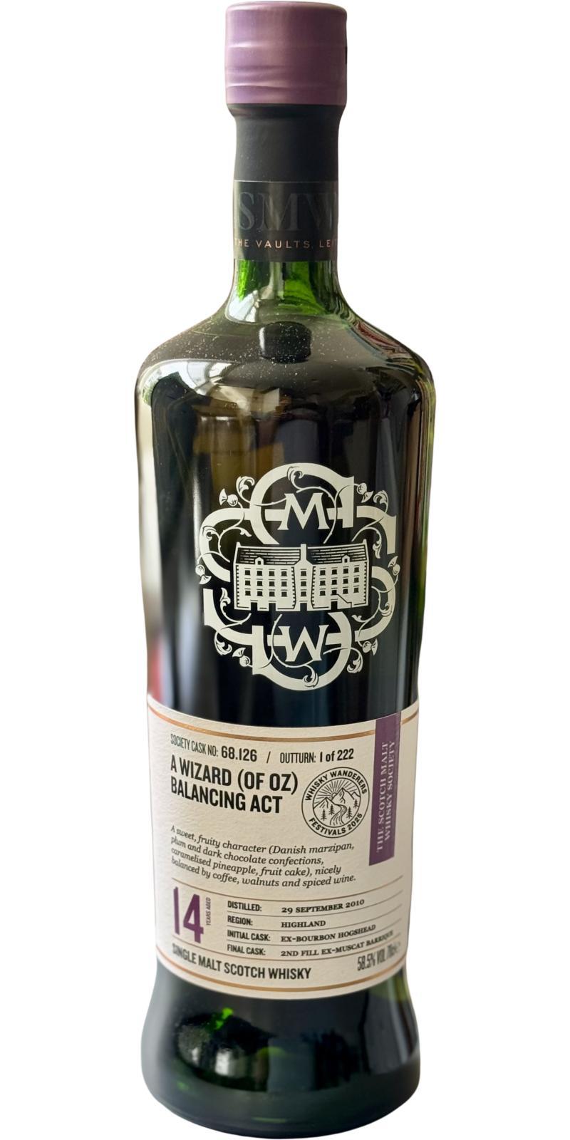 Blair Athol 2010 SMWS 68.126 A wizard (of Oz) balancing act