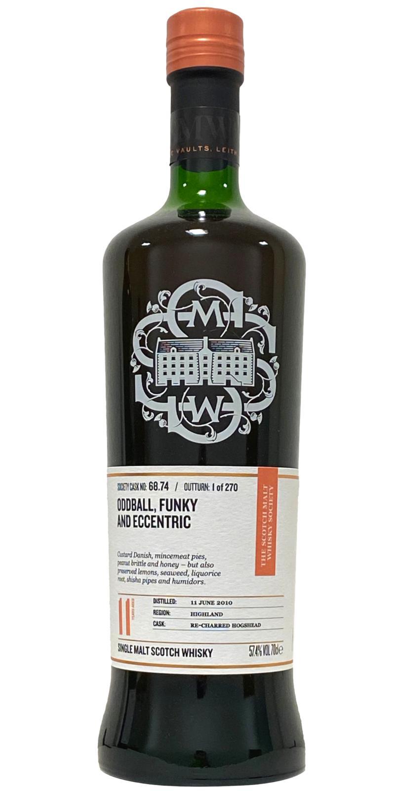 Blair Athol 2010 SMWS 68.74 Oddball, funky and eccentric