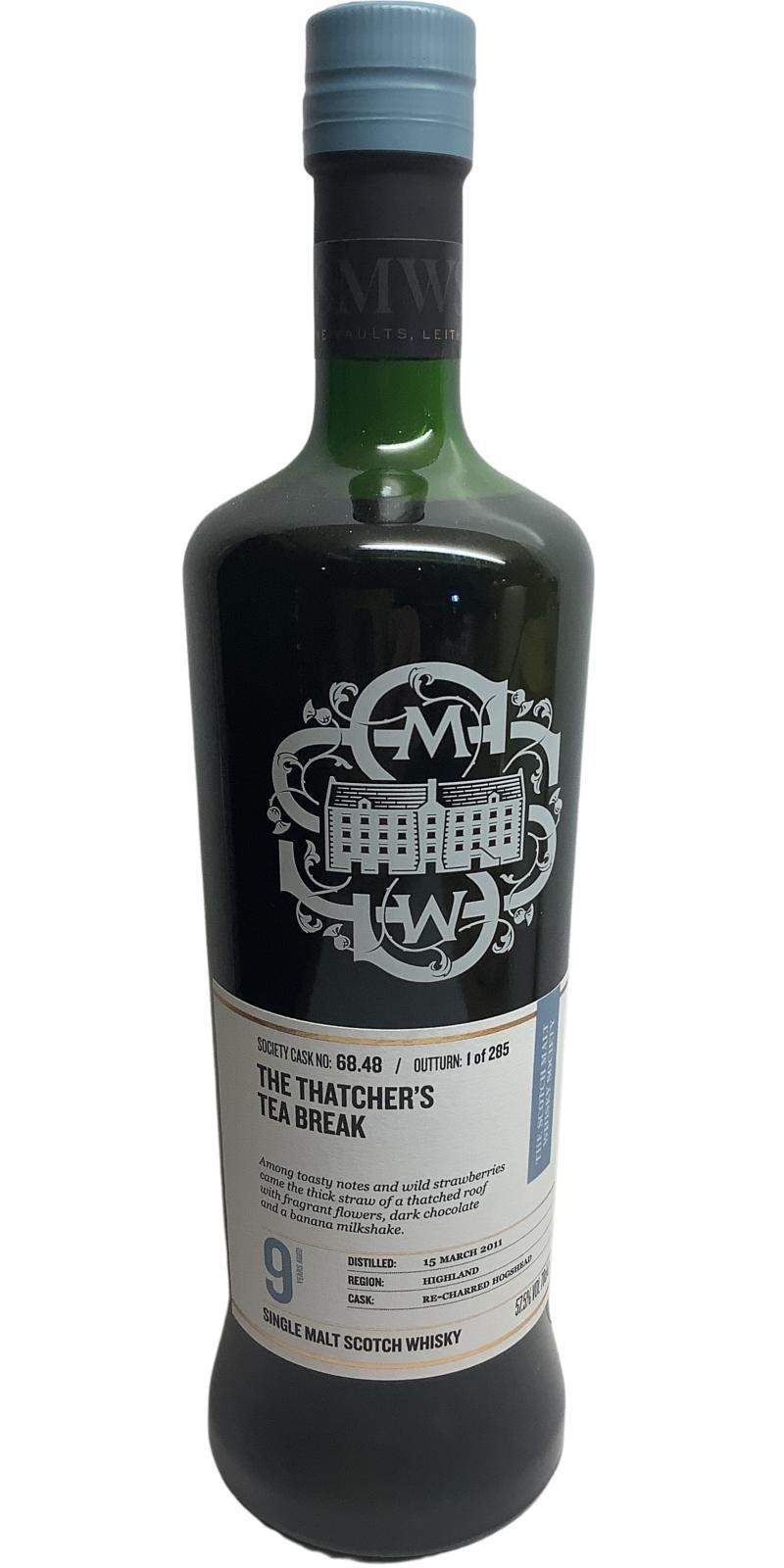 Blair Athol 2011 SMWS 68.48 The thatcher's tea break