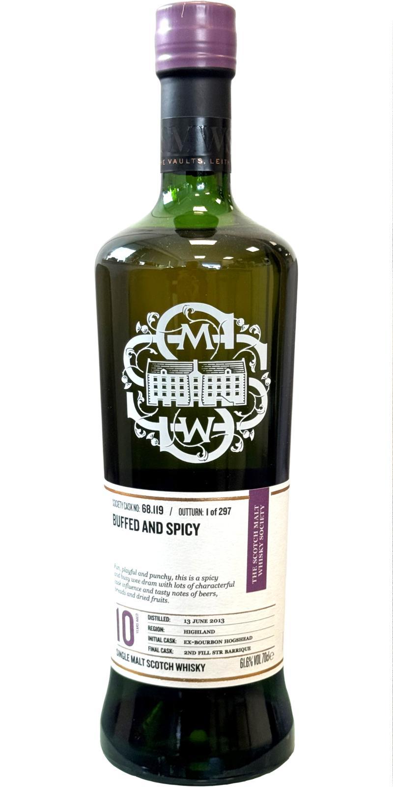 Blair Athol 2013 SMWS 68.119 Buffed and Spicy