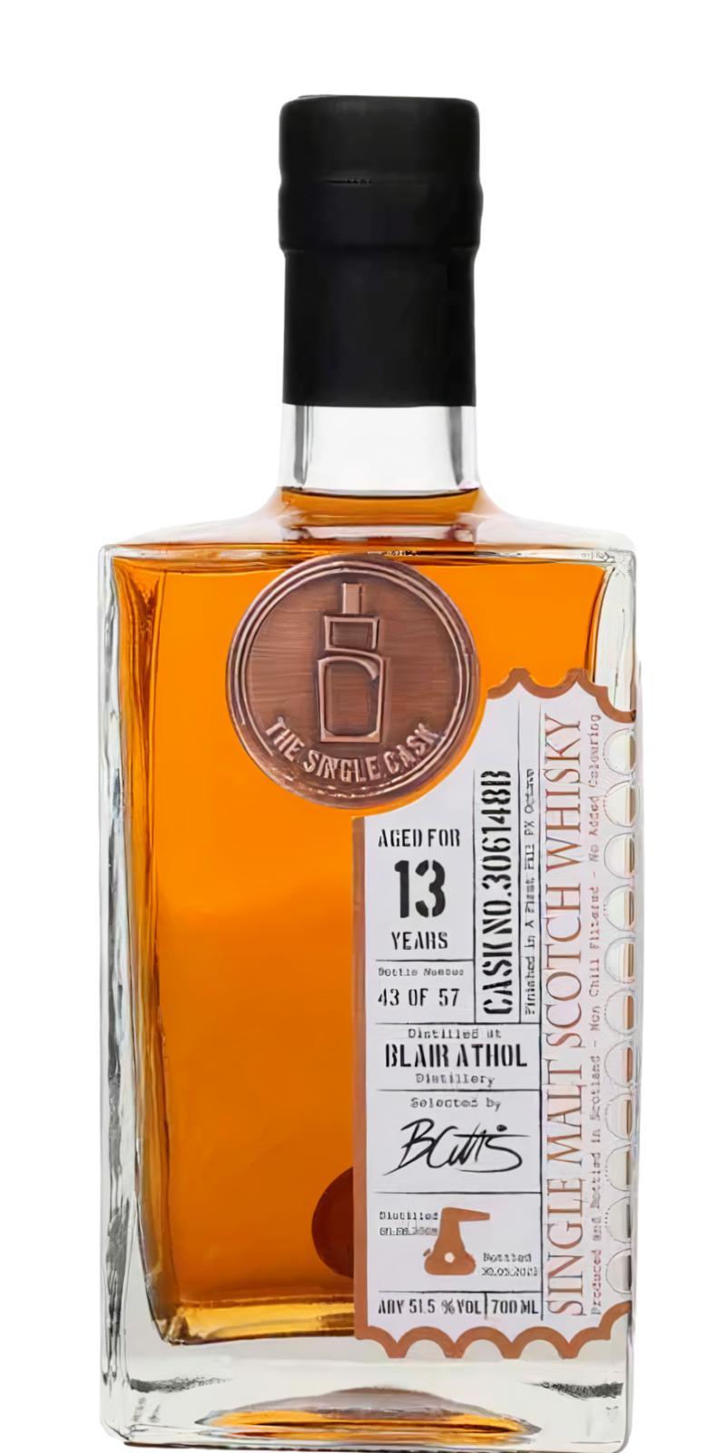 Blair Athol 2008 TSCL The Single Cask
