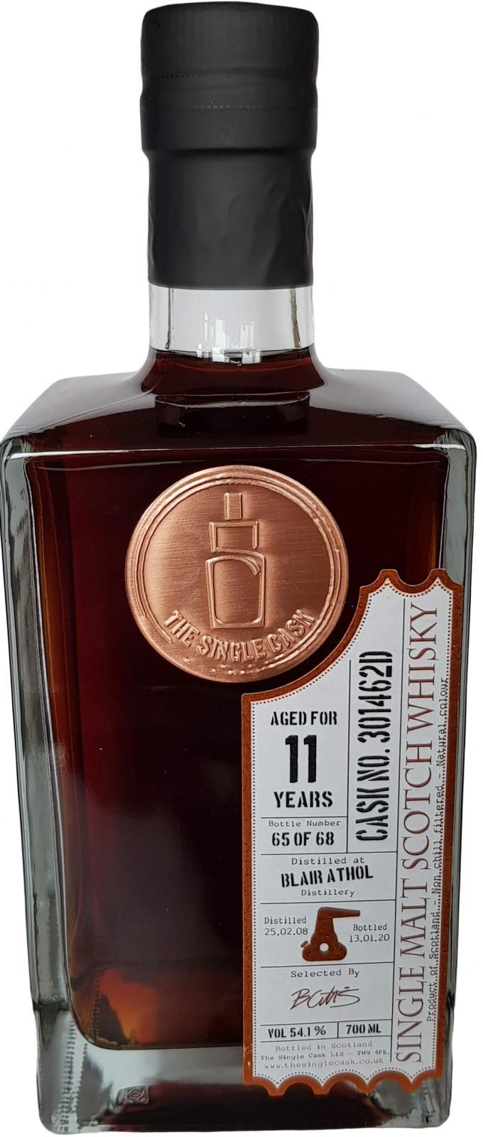 Blair Athol 2008 TSCL The Single Cask