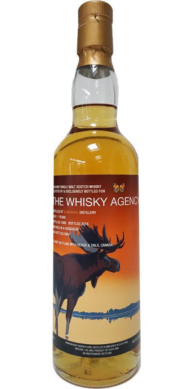 Blair Athol 1988 TWA Joint Bottling with Heads & Tails, Canada