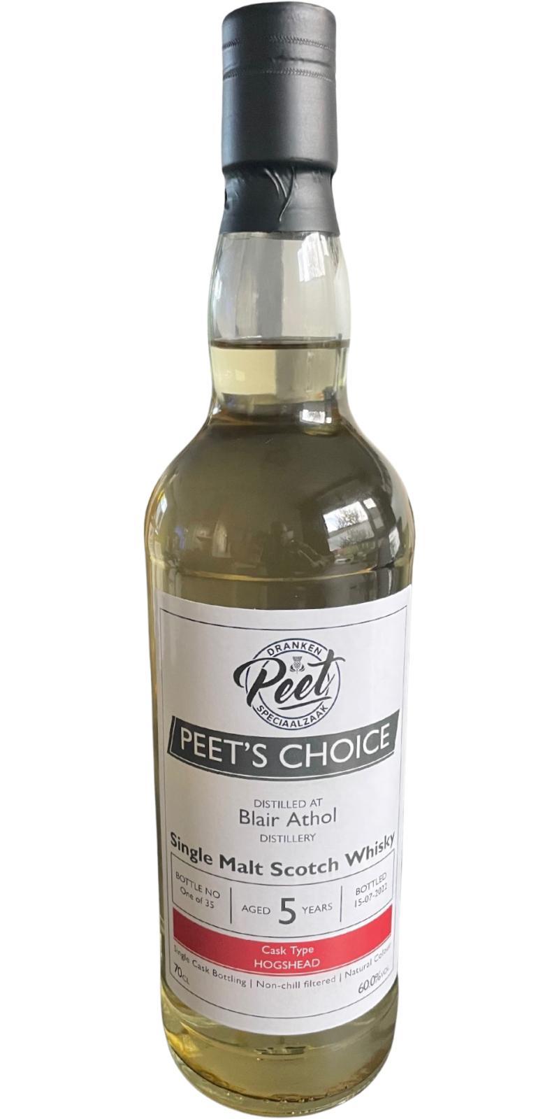 Blair Athol 05-year-old UD Peet's Choice