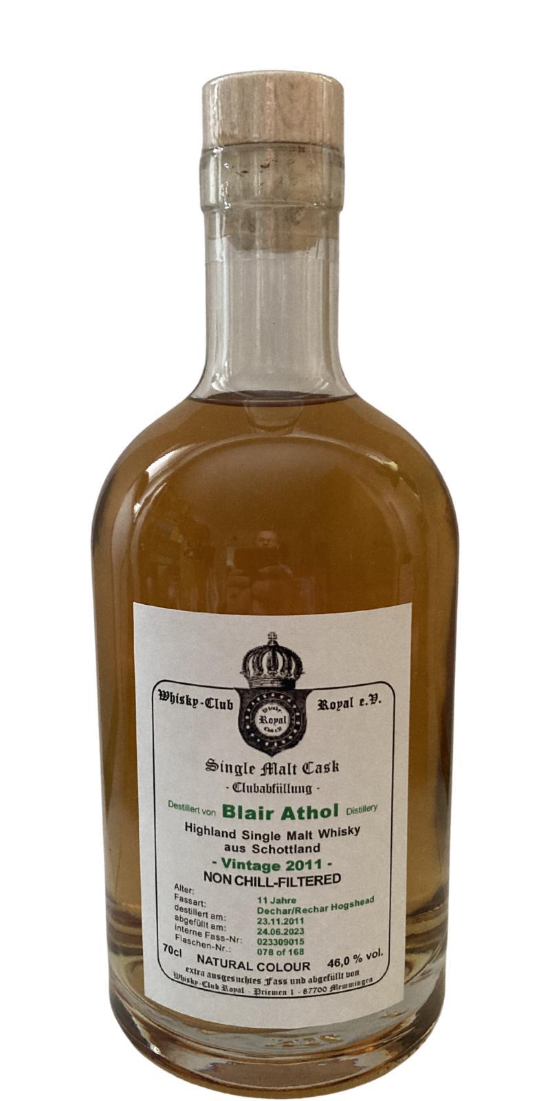 Blair Athol 2011 WCR