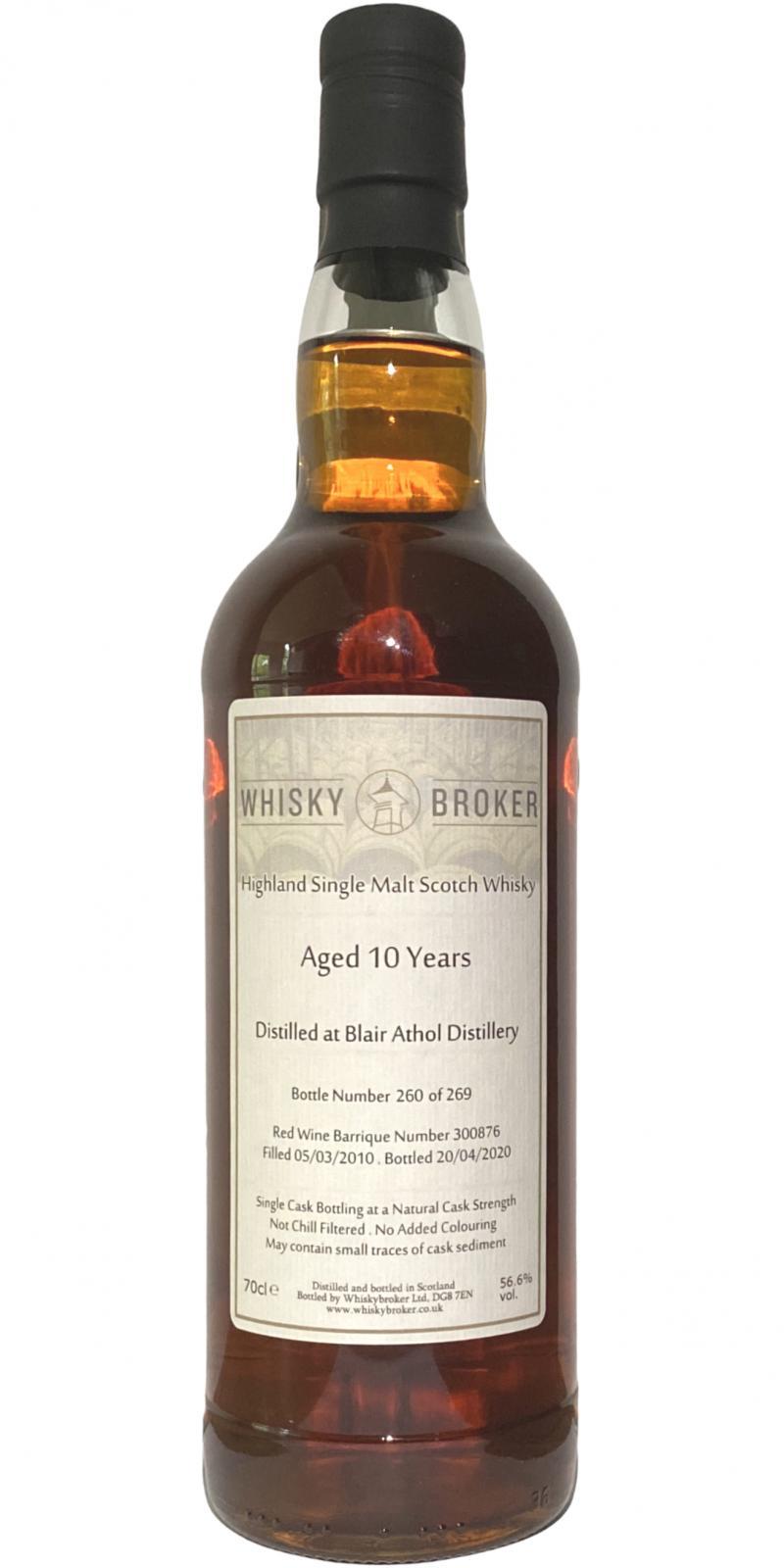 Blair Athol 2010 WhB