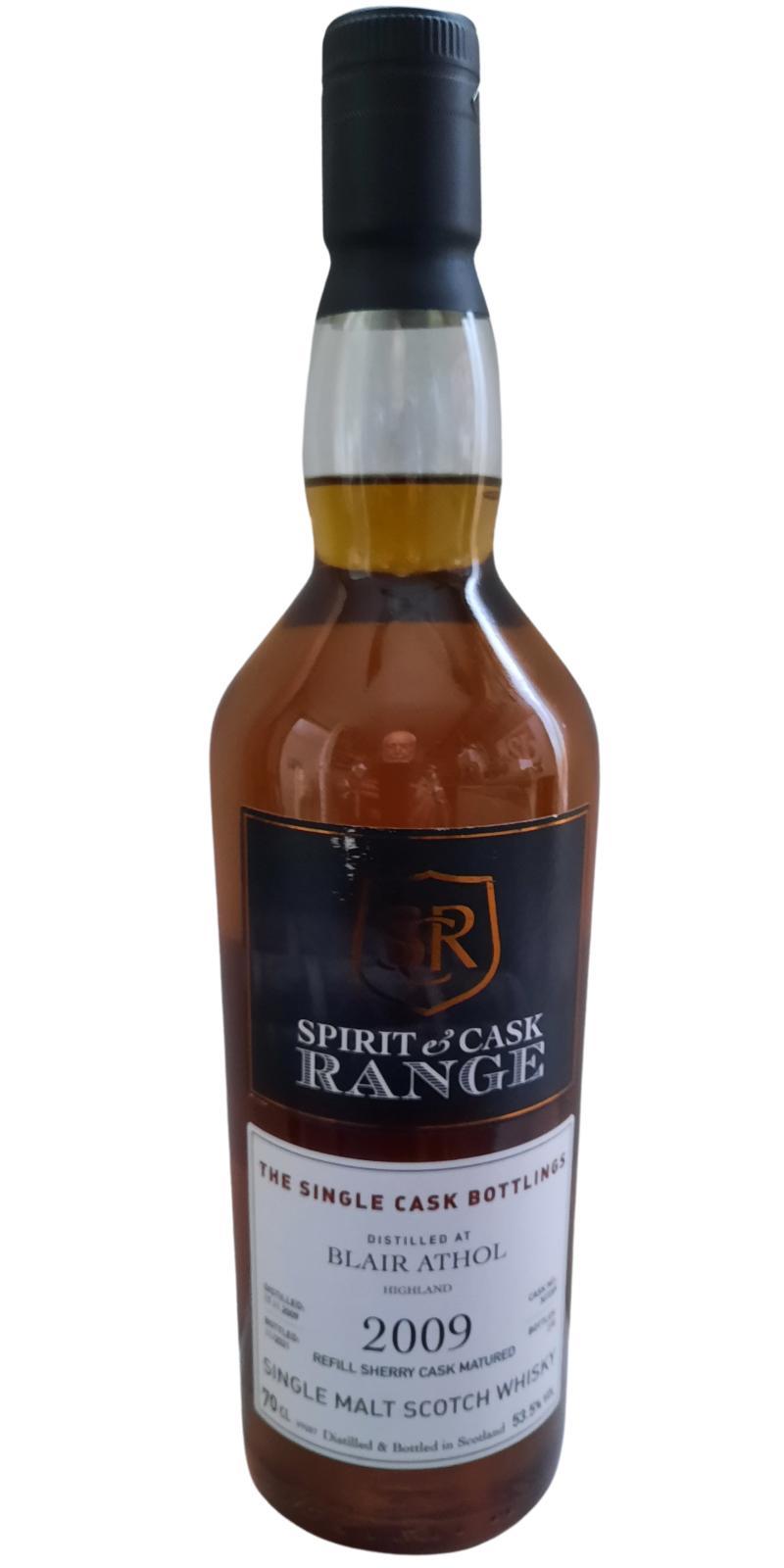 Blair Athol 2009 Wx Spirit & Cask Range