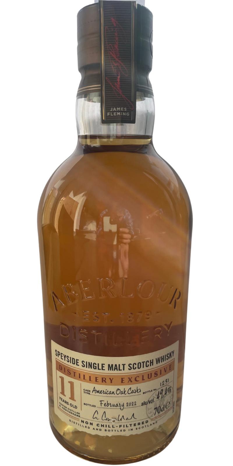 Aberlour 11-year-old Distillery Exclusive