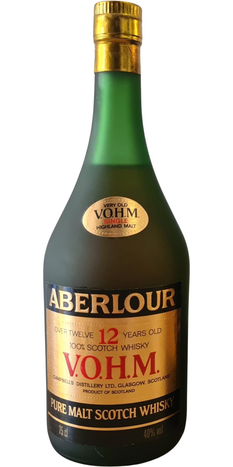 Aberlour 12-year-old V.O.H.M. - Pure Malt Scotch Whisky