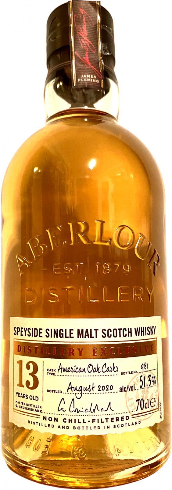 Aberlour 13-year-old Distillery Exclusive