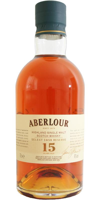 Aberlour 15-year-old Select Cask Reserve
