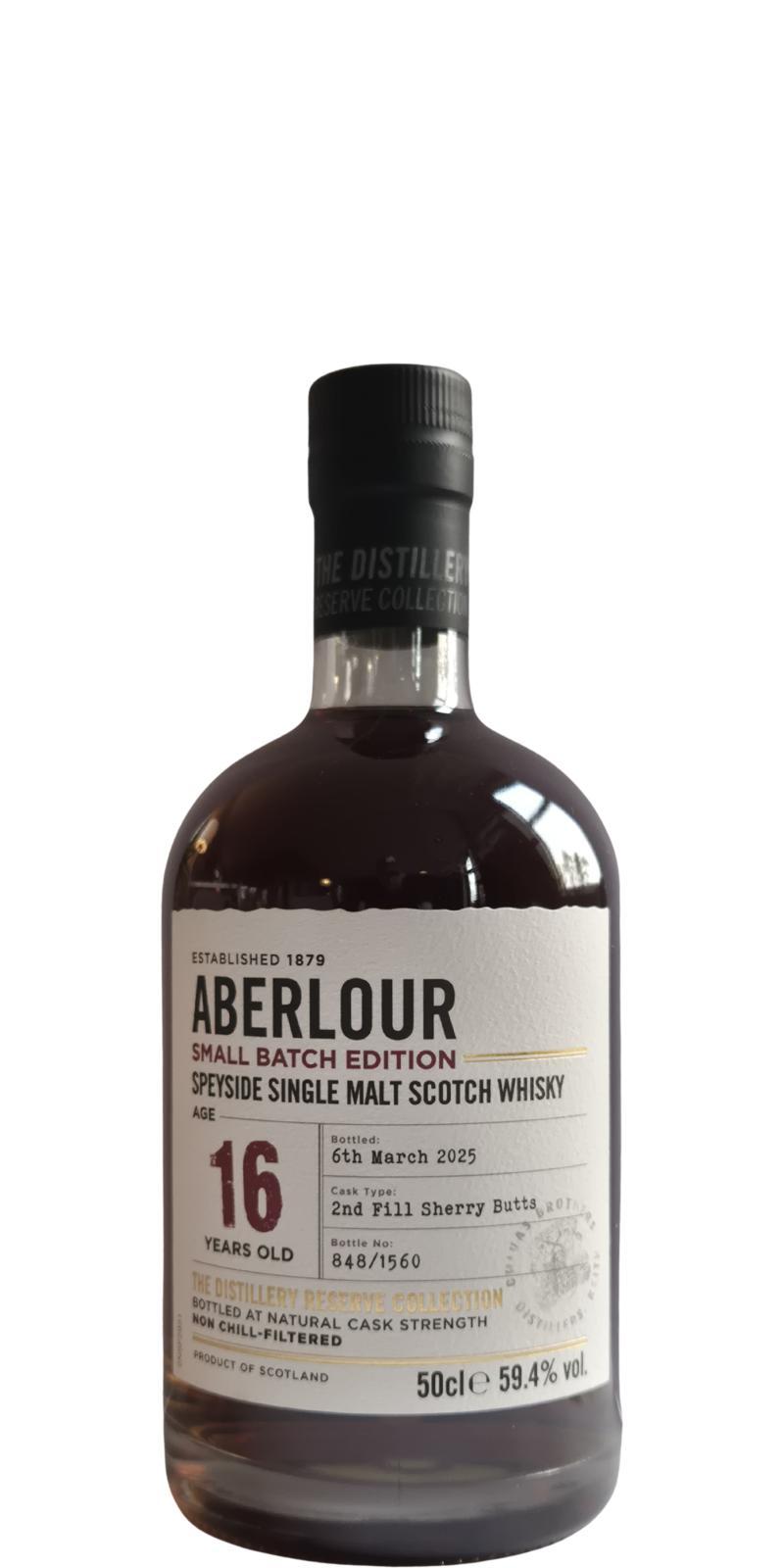 Aberlour 16-year-old The Distillery Reserve Collection