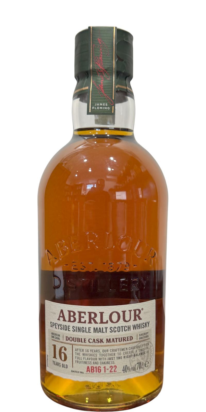 Aberlour 16-year-old Double Cask Matured