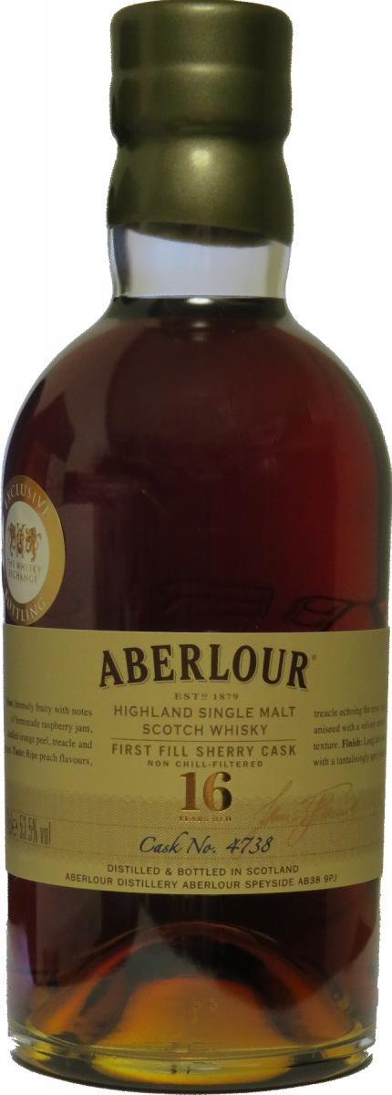 Aberlour 16-year-old First Fill Sherry Cask