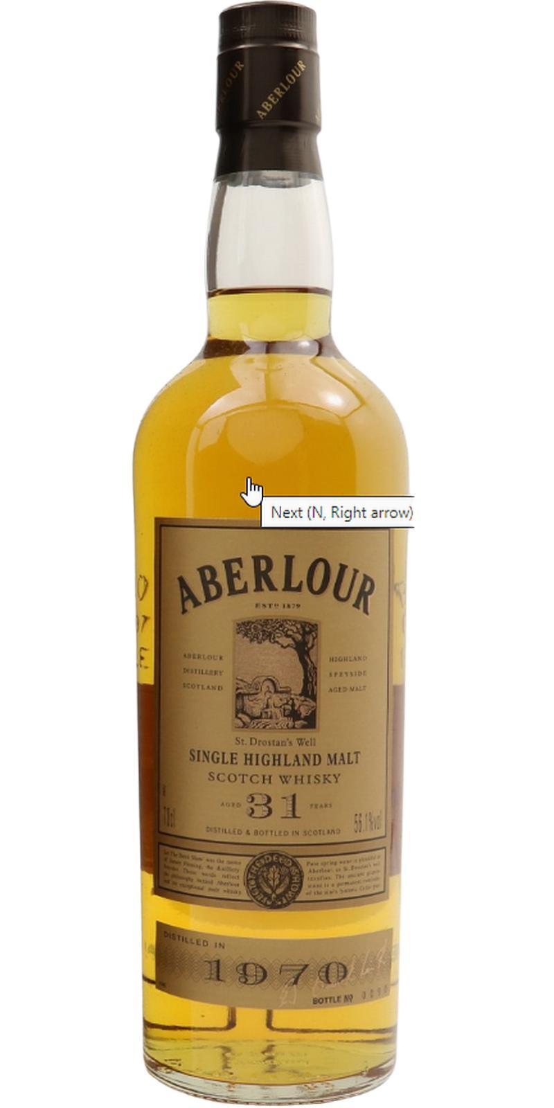 Aberlour 1970
