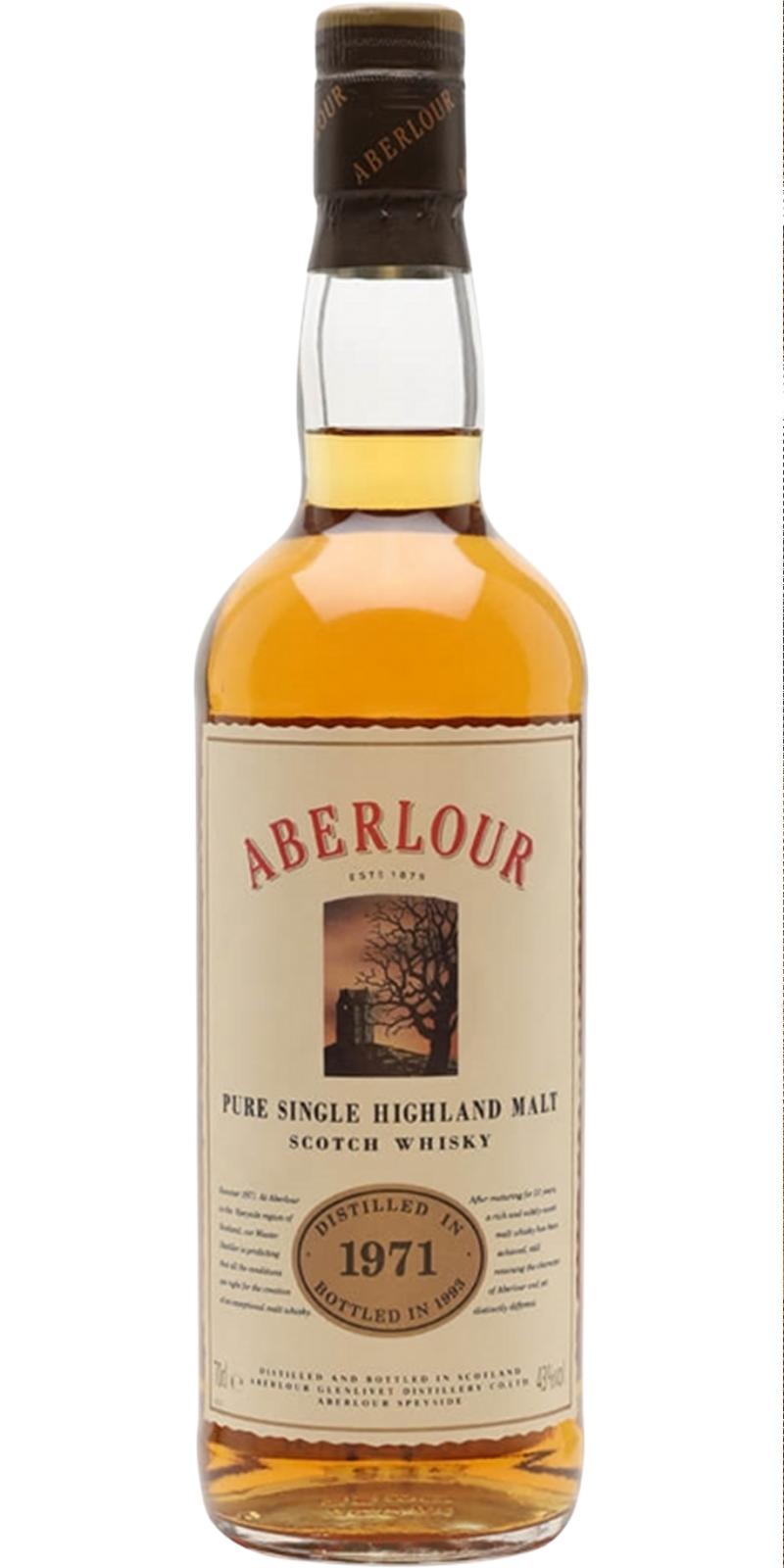 Aberlour 1971 Pure Single Highland Malt