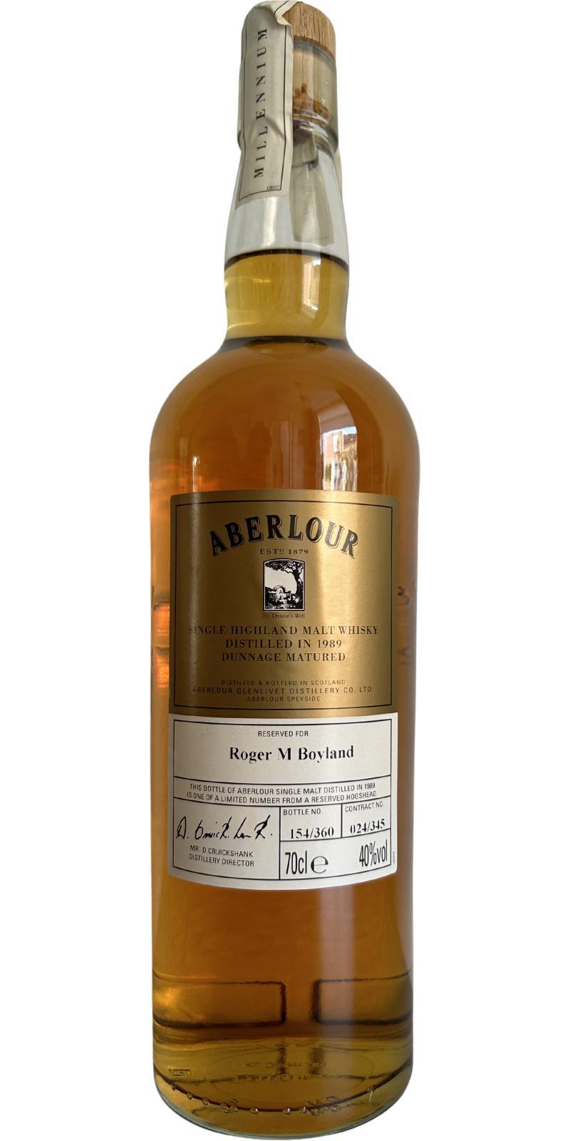 Aberlour 1989 Millennium