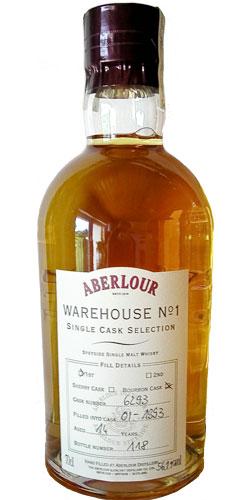 Aberlour 1993 Warehouse No. 1 Single Cask Selection