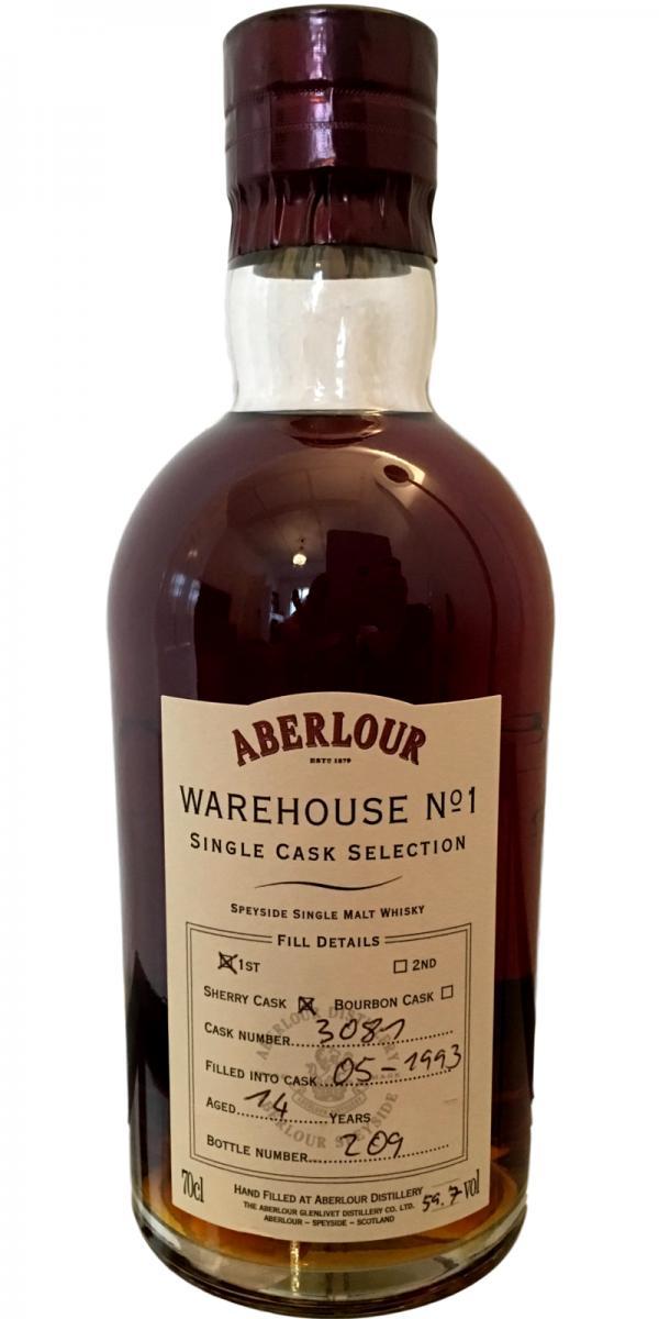 Aberlour 1993 Warehouse No. 1 Single Cask Selection