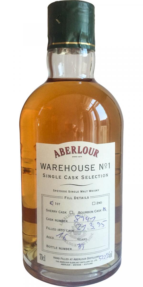Aberlour 1995 Warehouse No. 1 Single Cask Selection