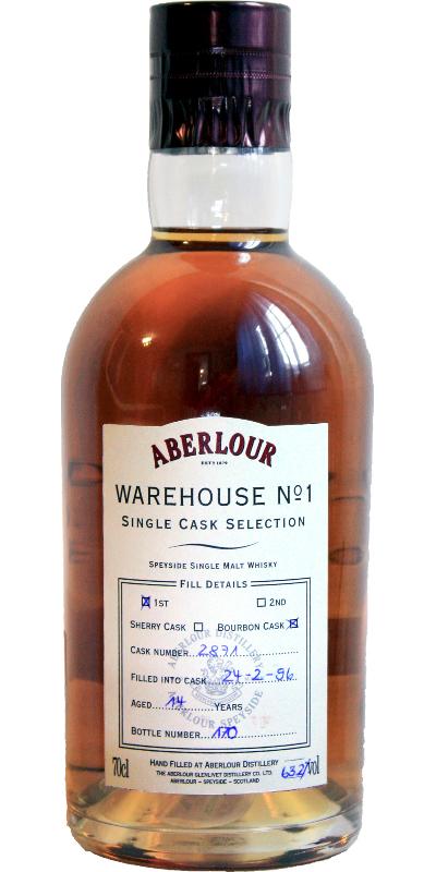 Aberlour 1995 Warehouse No. 1 Single Cask Selection