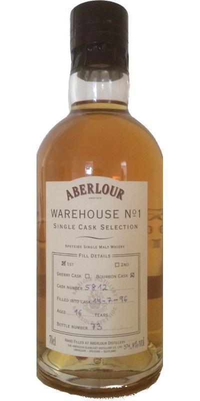 Aberlour 1996 Warehouse No. 1 Single Cask Selection