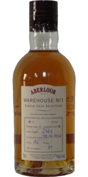 Aberlour 1997 Warehouse No. 1 Single Cask Selection