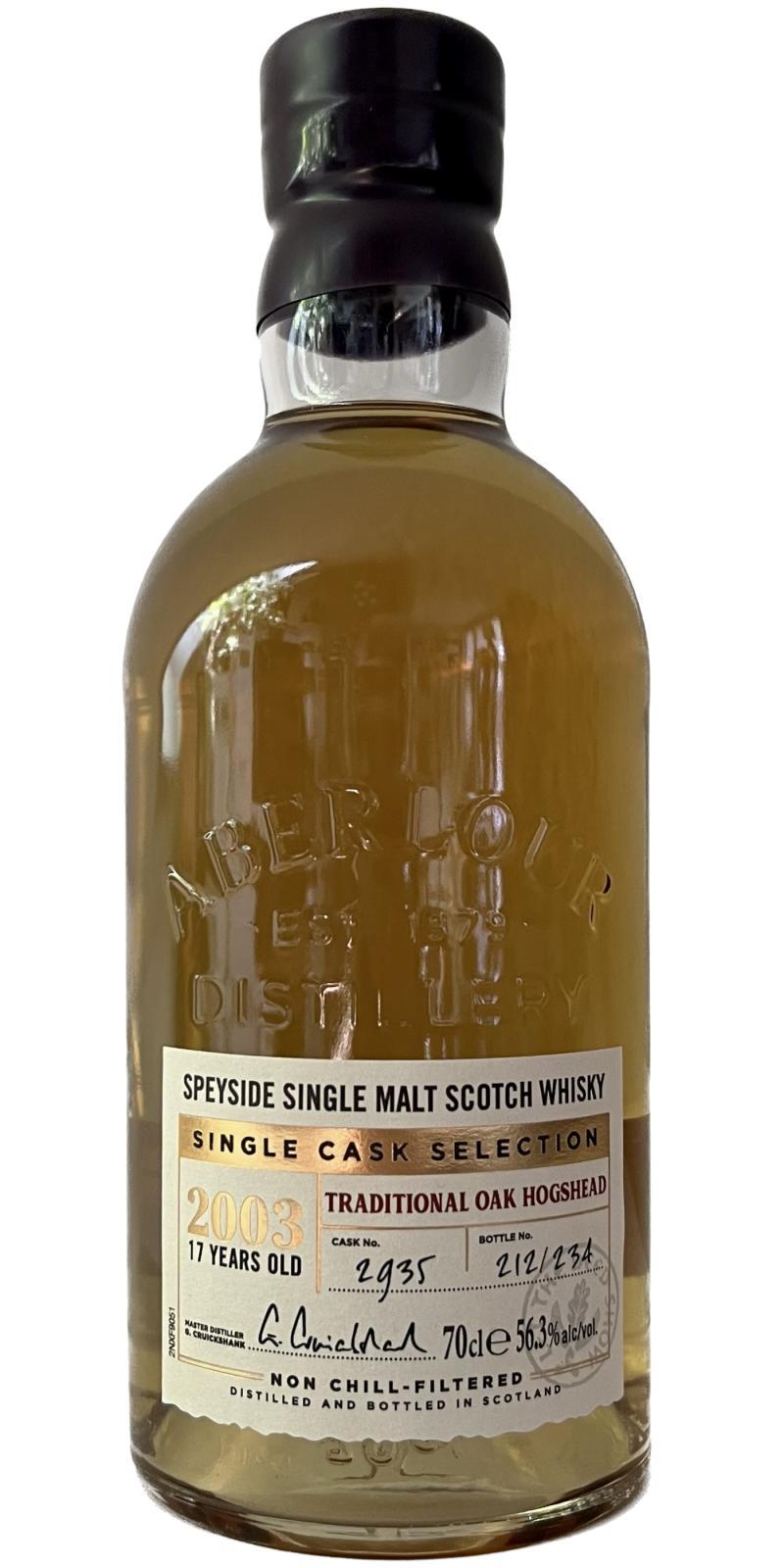 Aberlour 2003 Single Cask Selection