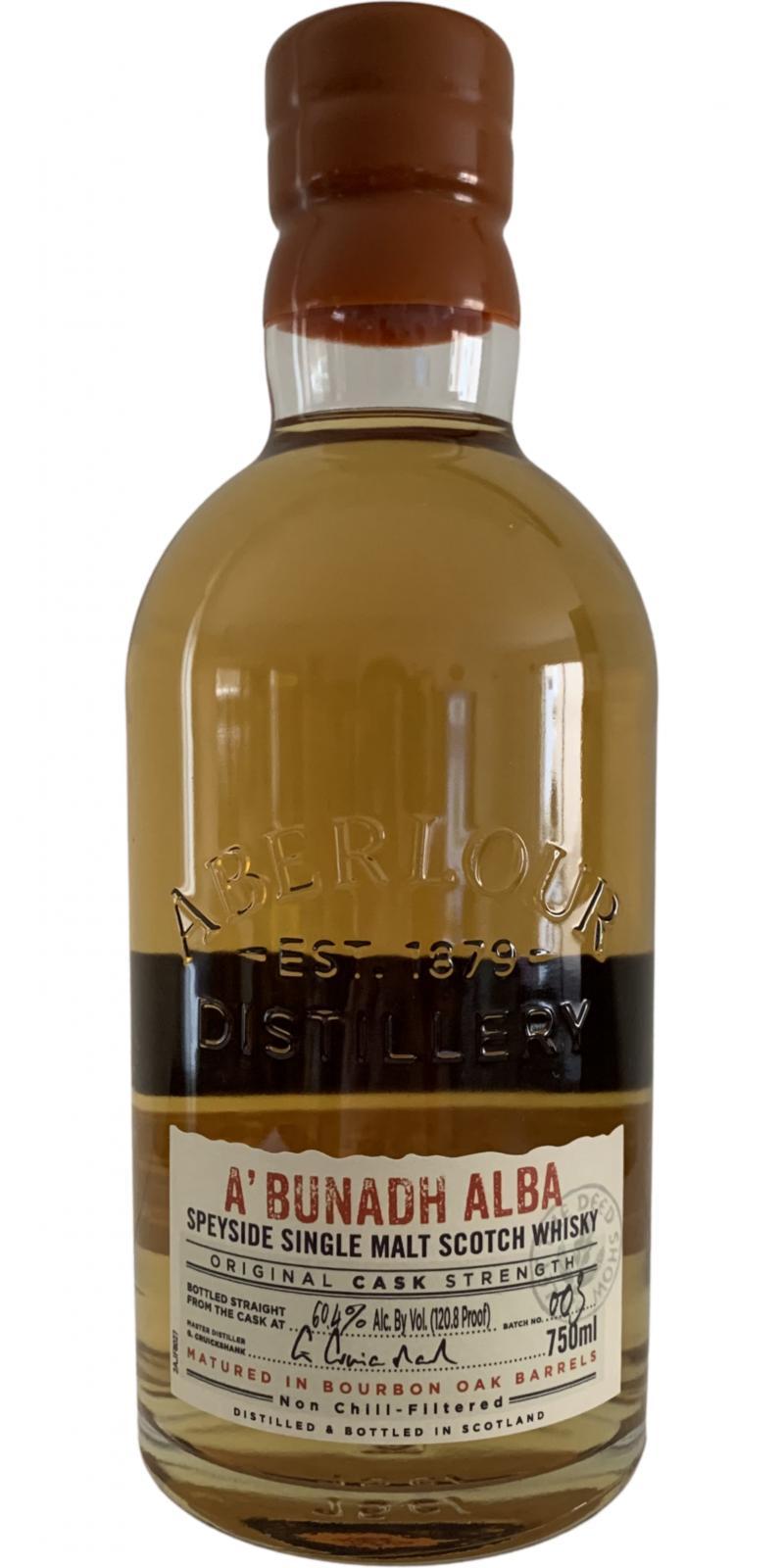 Aberlour A'bunadh Alba