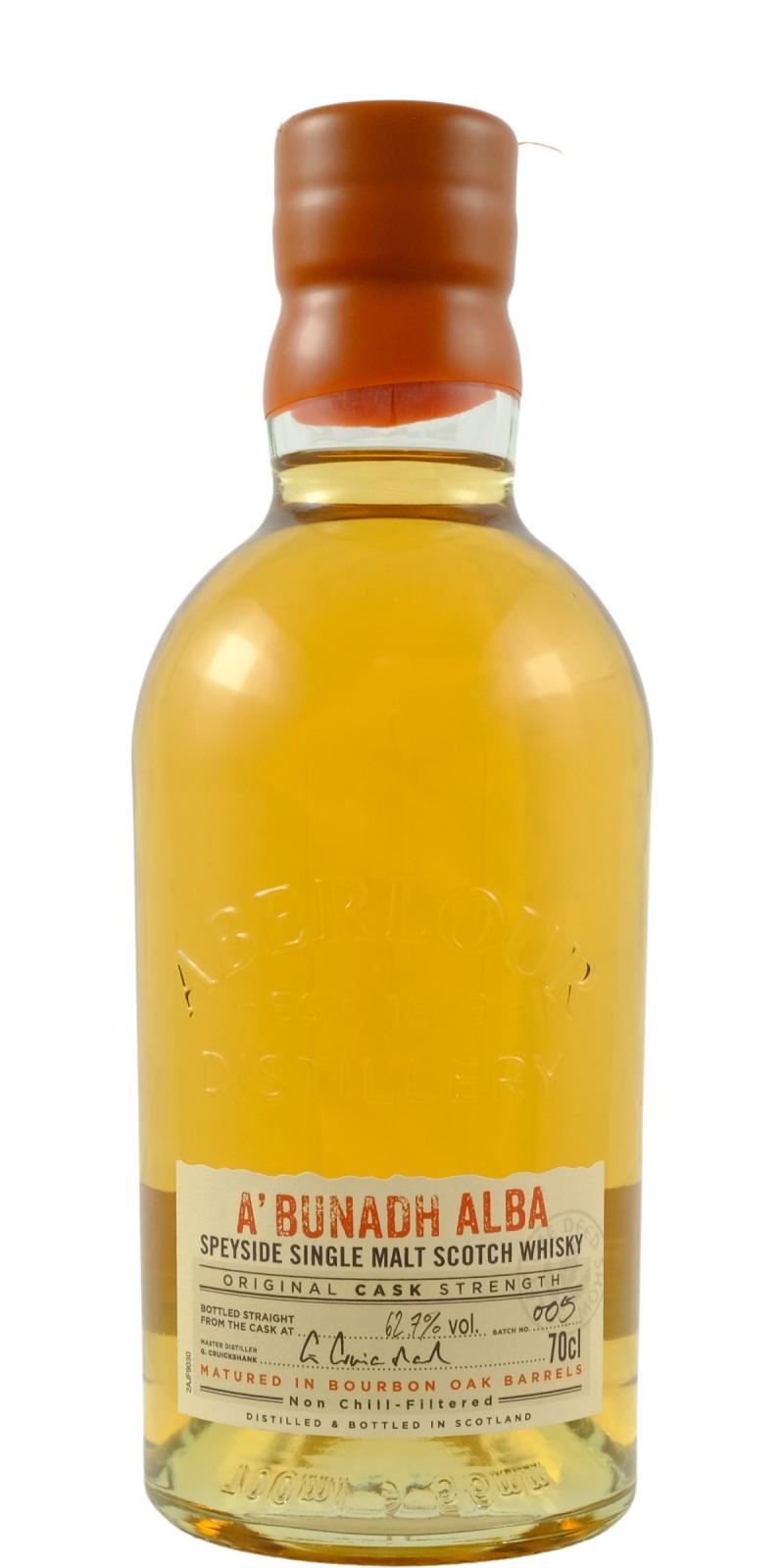 Aberlour A'bunadh Alba