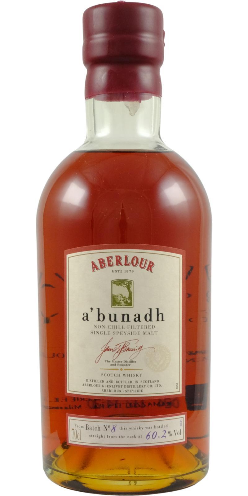 Aberlour A'bunadh batch #08