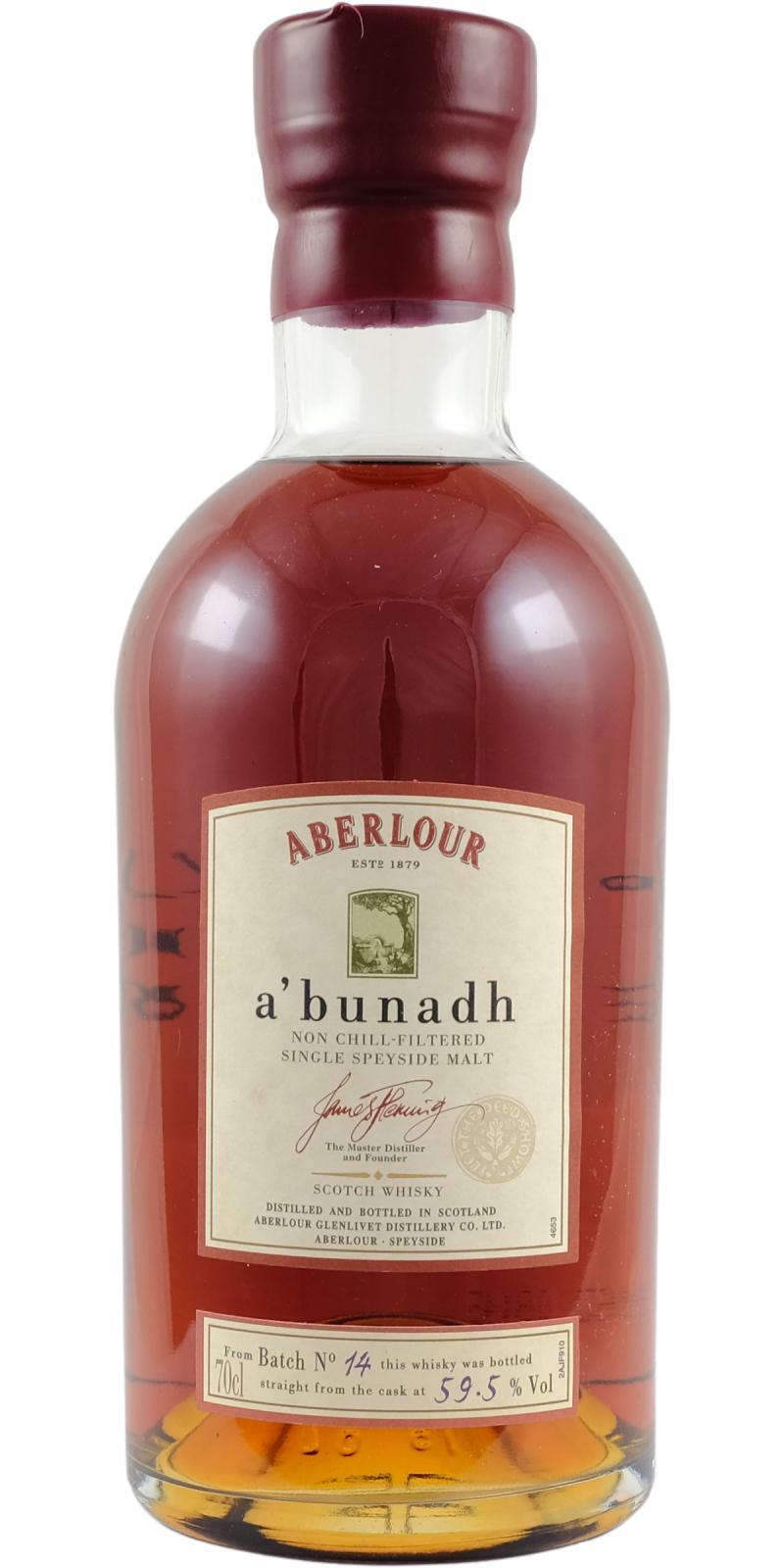 Aberlour A'bunadh batch #14