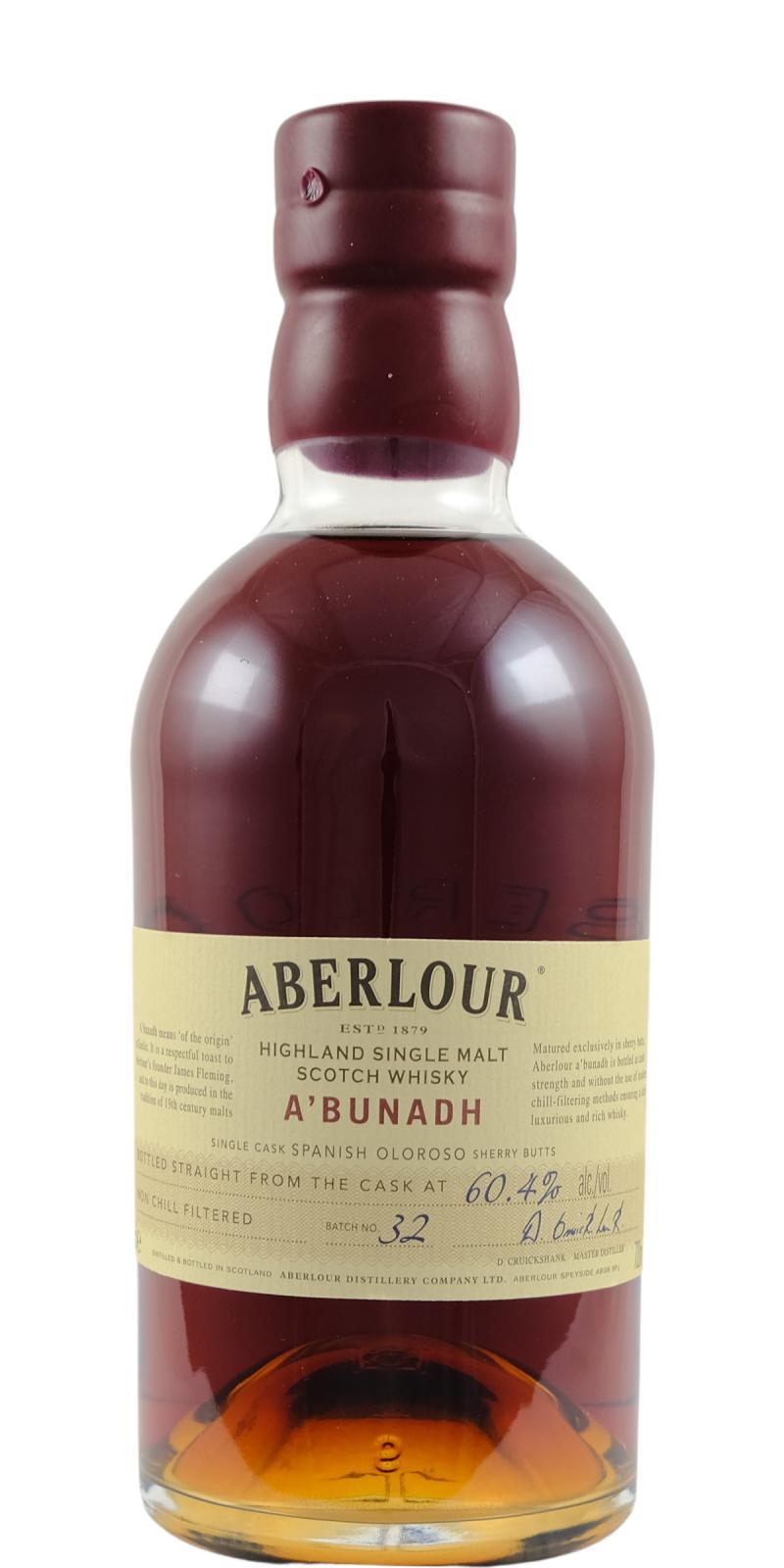 Aberlour A'bunadh batch #32