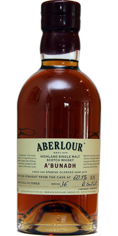 Aberlour A'bunadh batch #36