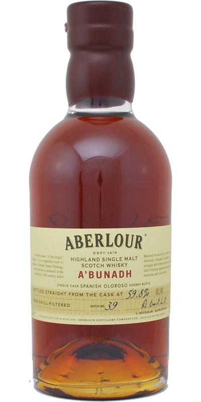 Aberlour A'bunadh batch #39