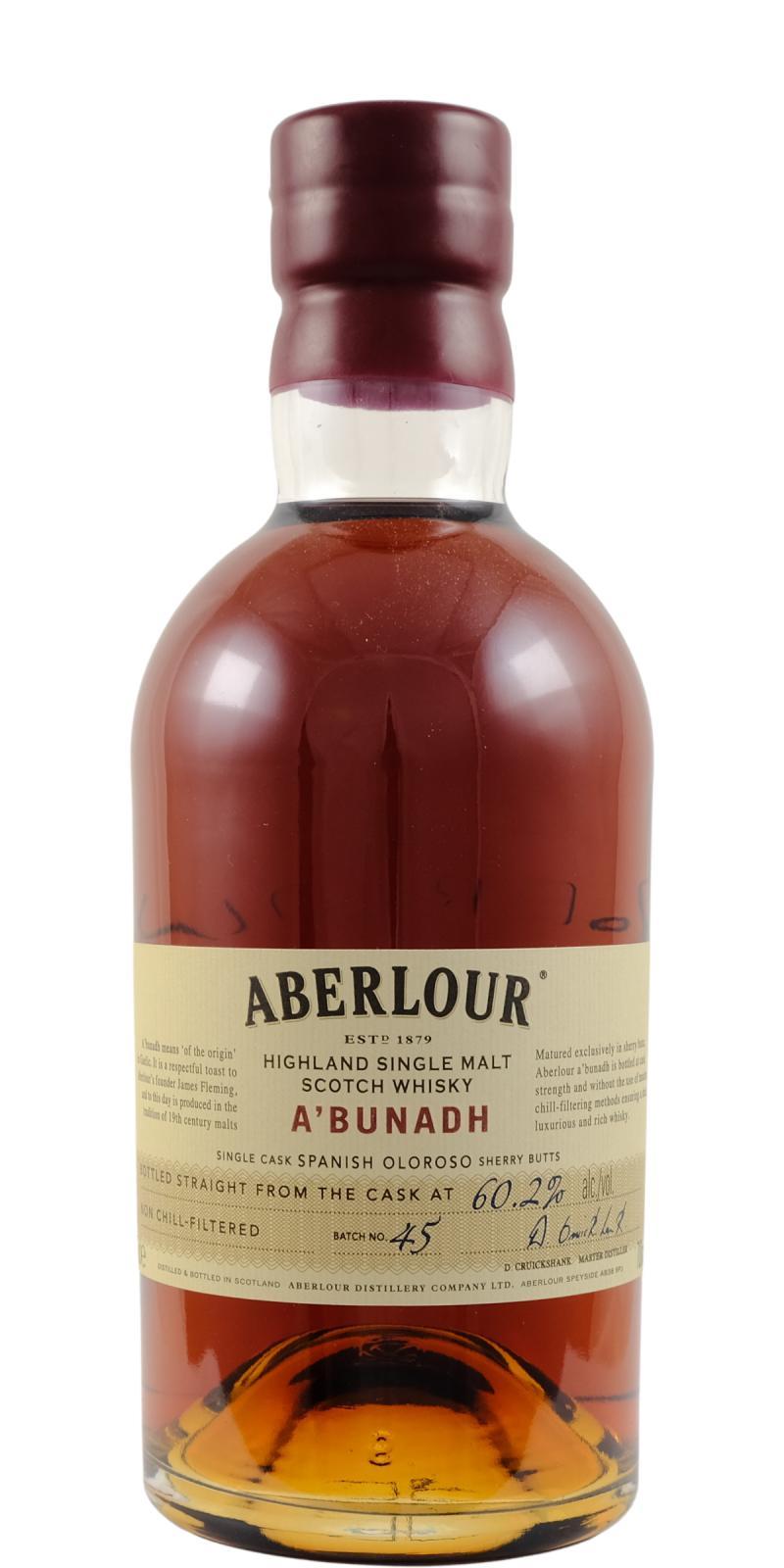 Aberlour A'bunadh batch #45