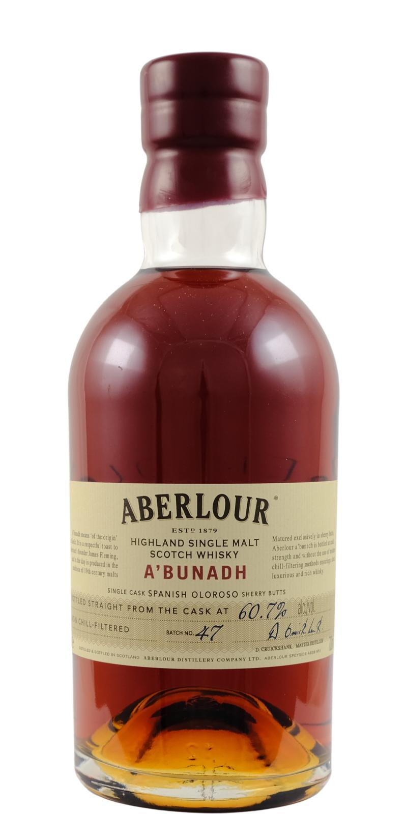 Aberlour A'bunadh batch #47