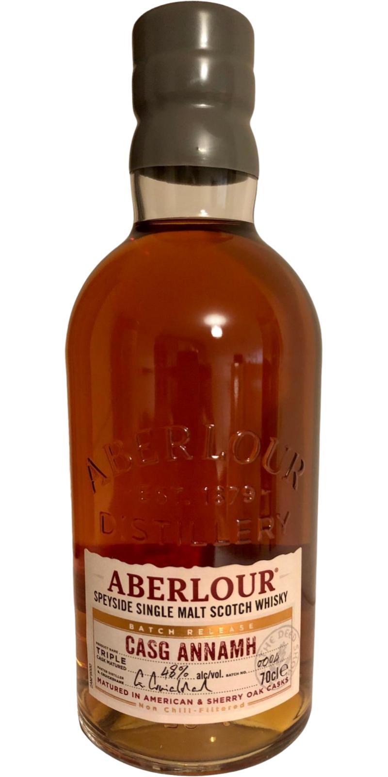 Aberlour Casg Annamh Batch Release