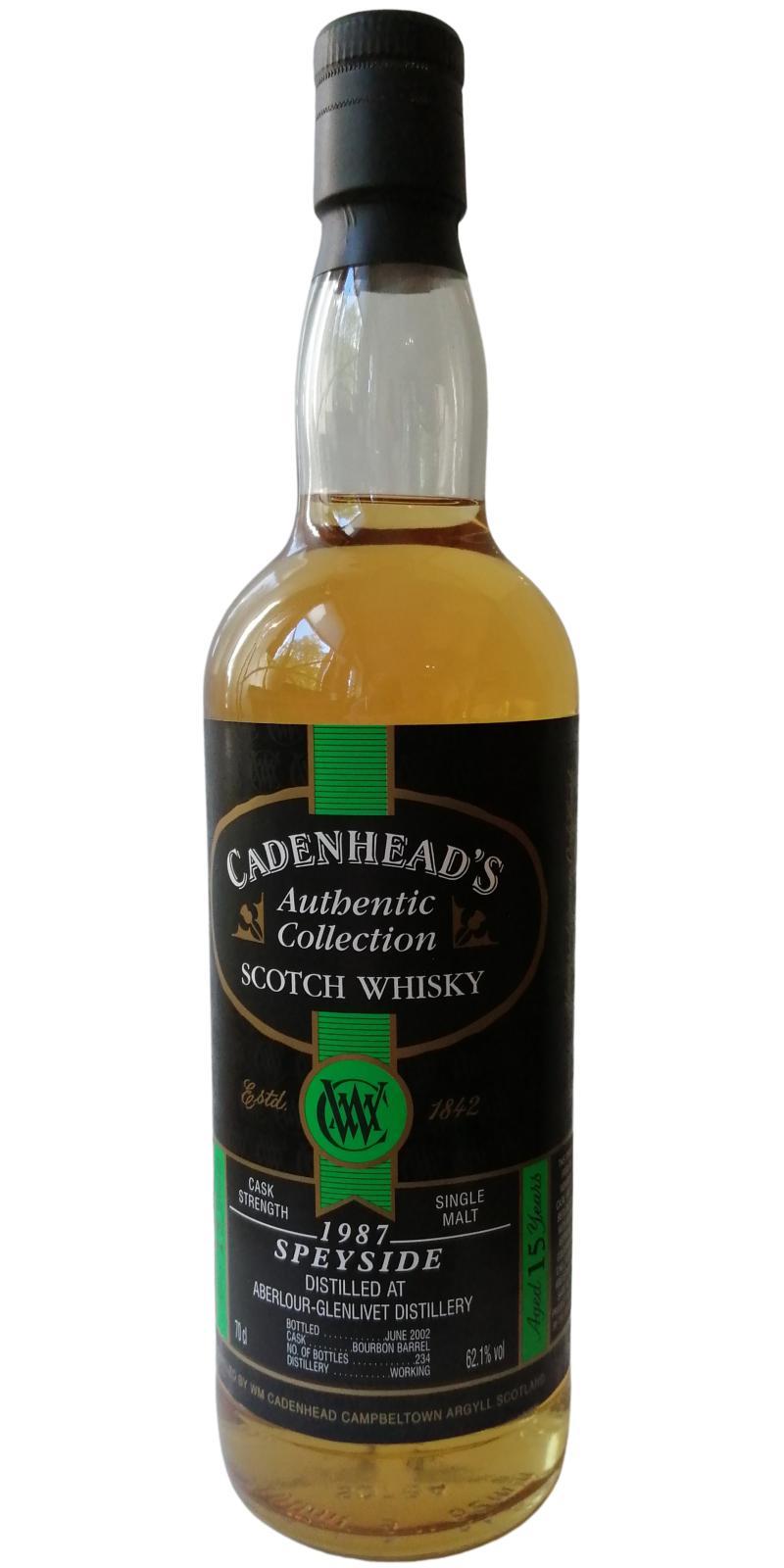 Aberlour 1987 CA Authentic Collection