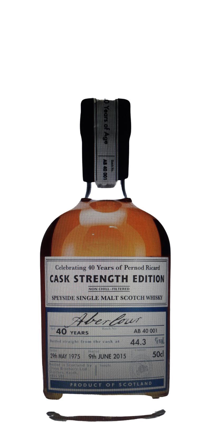Aberlour 1975 Chvs Cask Strength Edition