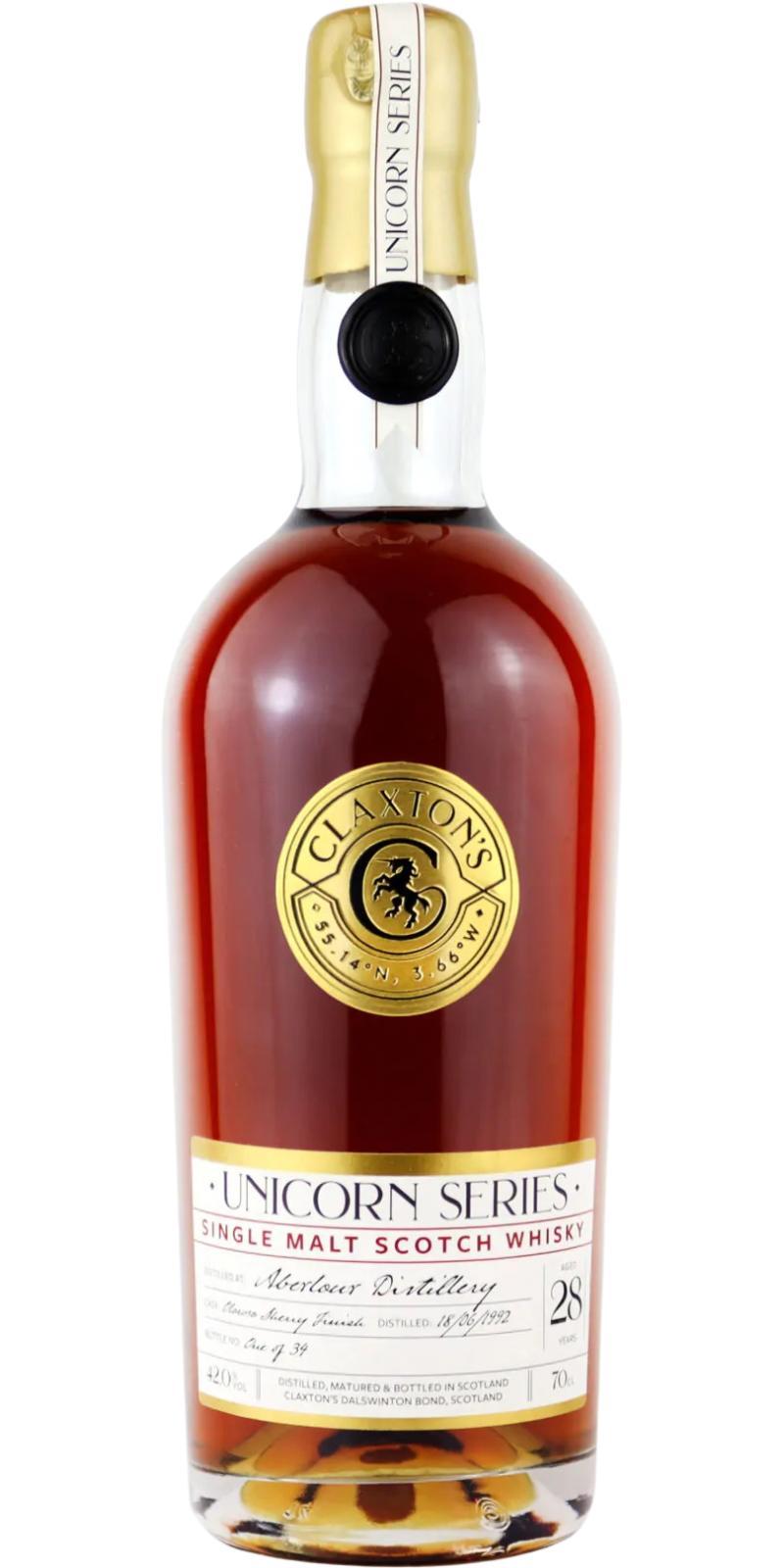 Aberlour 1992 Cl Unicorn Series