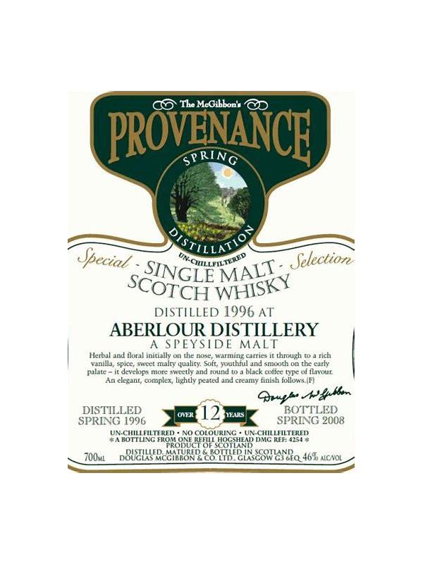 Aberlour 1996 McG McGibbon's Provenance