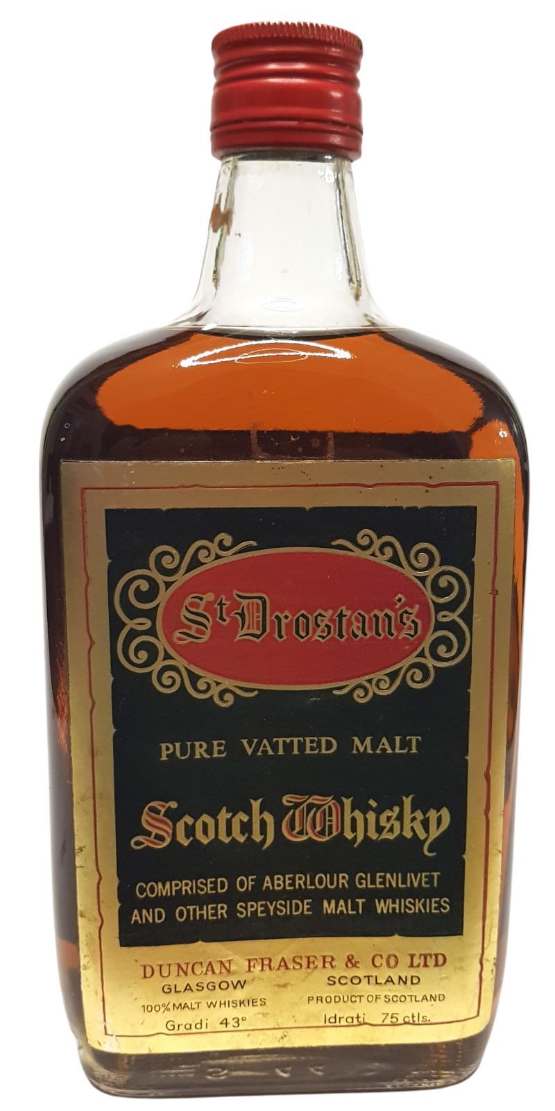 St. Drostan's Scotch Whisky Pure Vatted Malt