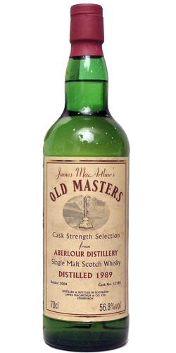 Aberlour 1989 JM Old Masters - Cask Strength Selection