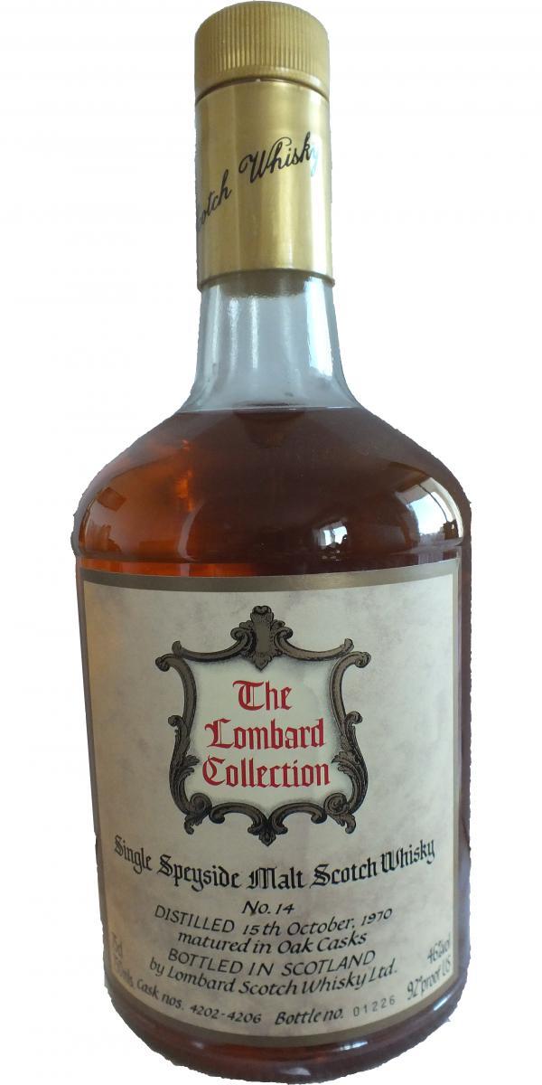 Aberlour 1970 Lb The Lombard Collection No. 14